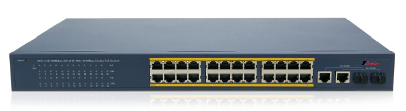 24 ports POE switch